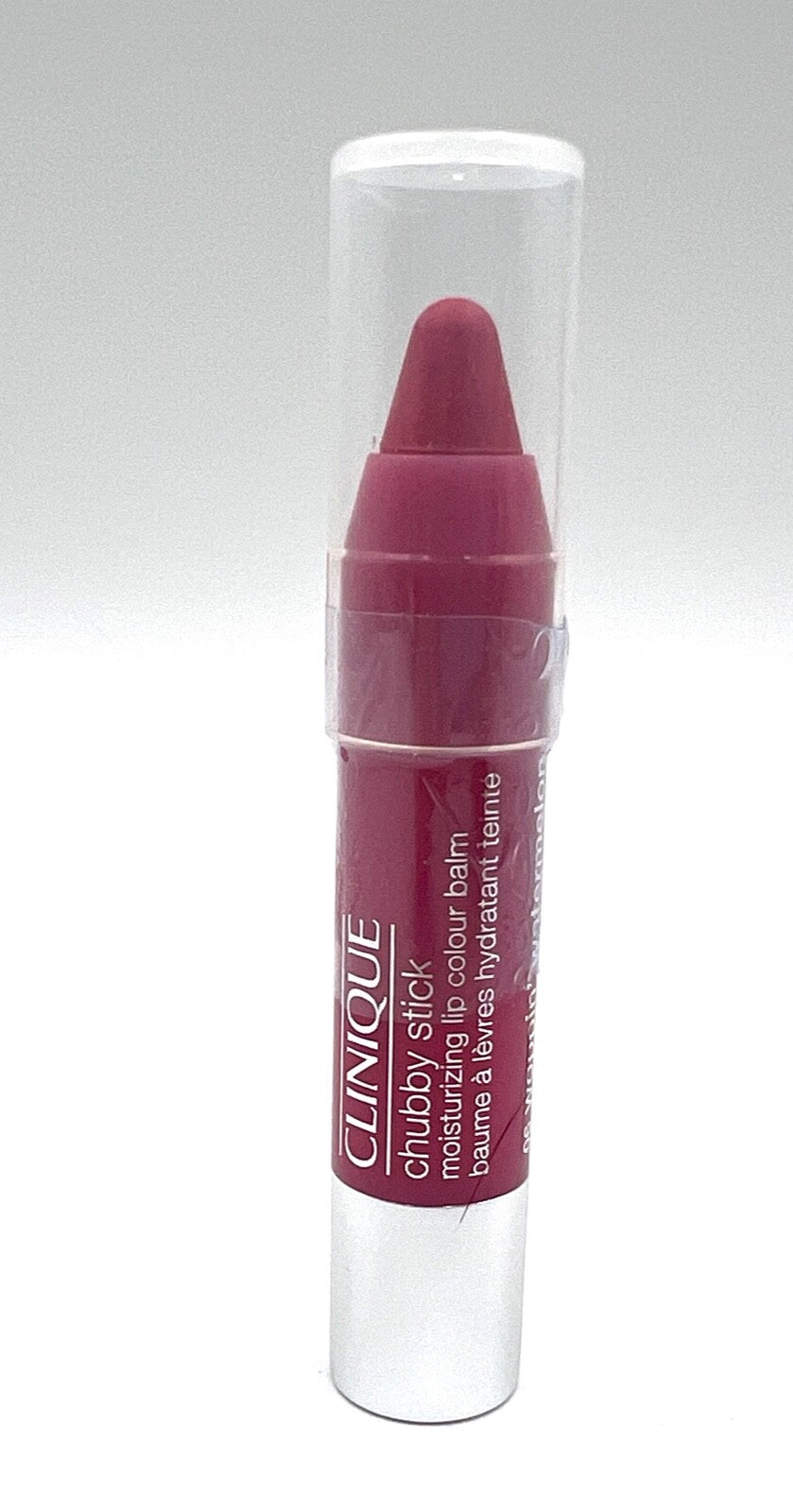 Clinique Chubby Stick Moisturizing Lip Balm 06 Woppin Watermelon Mini Size