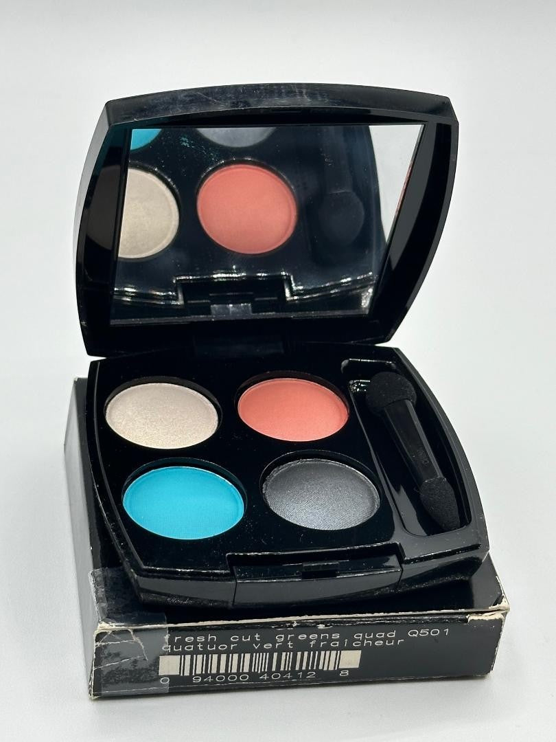 Avon True Color Eyeshadow Quad Fresh Cut Green - Eye Makeup Palette