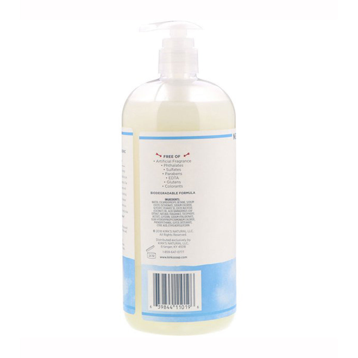 Natural 3-in-1 Head to Toe Nourishing Castile Soap with Coconut & Aloe Vera - 32 Fl Oz