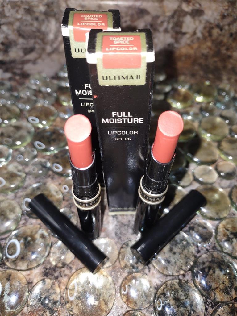 Lip Makeup Set - 2 Full Moisture Lip Colors SPF 25 Toasted Spice