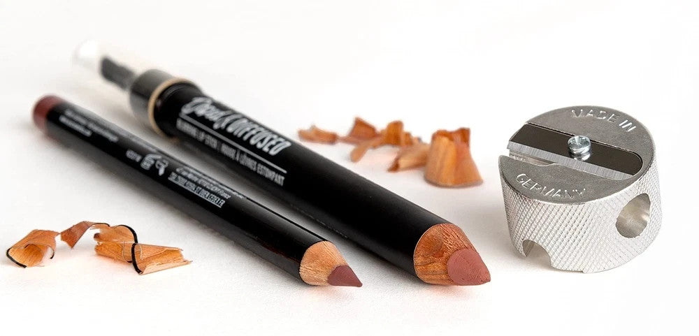 Cosmetic Pencil Sharpener 2-in-1 for Standard & Jumbo Pencils