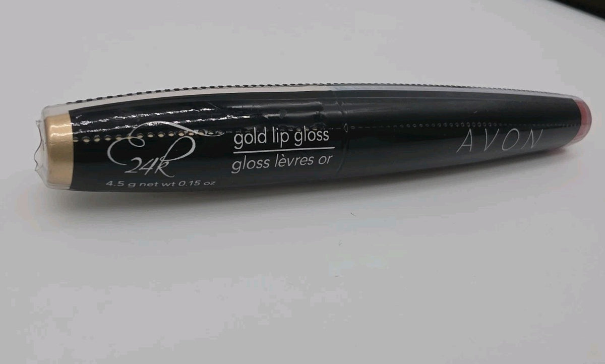 Gold Lip Gloss - Ruby Luster 24k Gold Lip Color for Lip Makeup