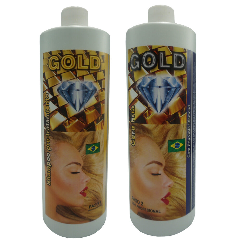 Brazilian Hair Treatment & Keratin Smoothing Set 32 oz - Frizz Control & Shine