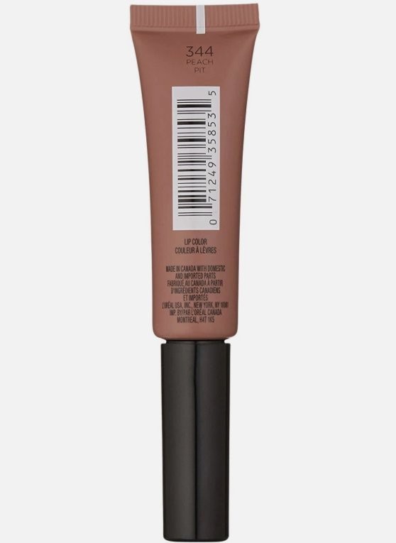 Loreal Paris Infallible Matte Lip Paint 344 Peach Pit