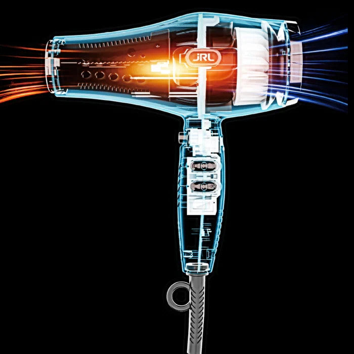 Ultra-Light Hair Dryer with Ionic & Ceramic Technology - Fast & Quiet Styling