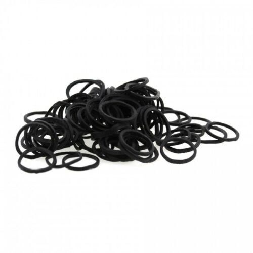 Annie #3162 Rubber Bands 1000Ct Black 1/2''