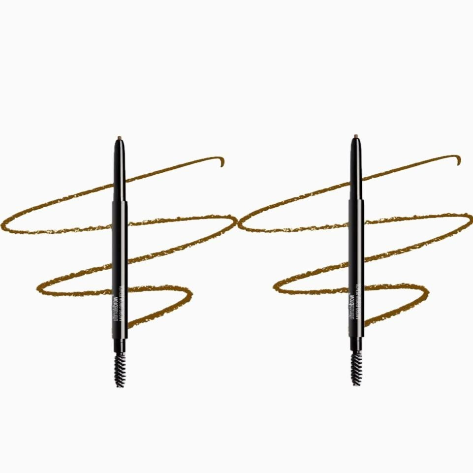 Micro Brow Pencil 0.002oz Soft Brown - 2 Pack for Precise Eyebrow Shaping