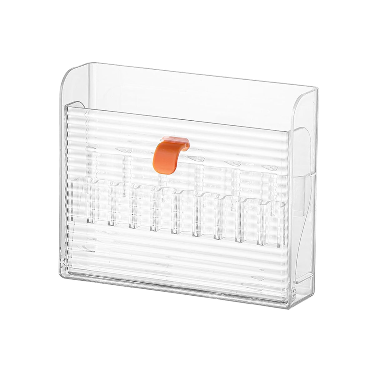 Wall-Mounted Makeup & Lip Liner Organizer Holder Clear 16 Slots