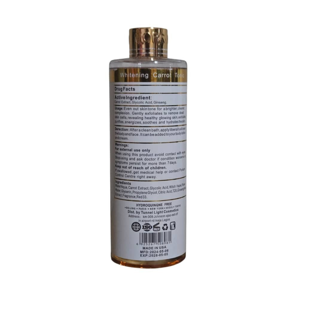 Moroccan Argan Oil with Carrot Extract SPF 45 - 300ml