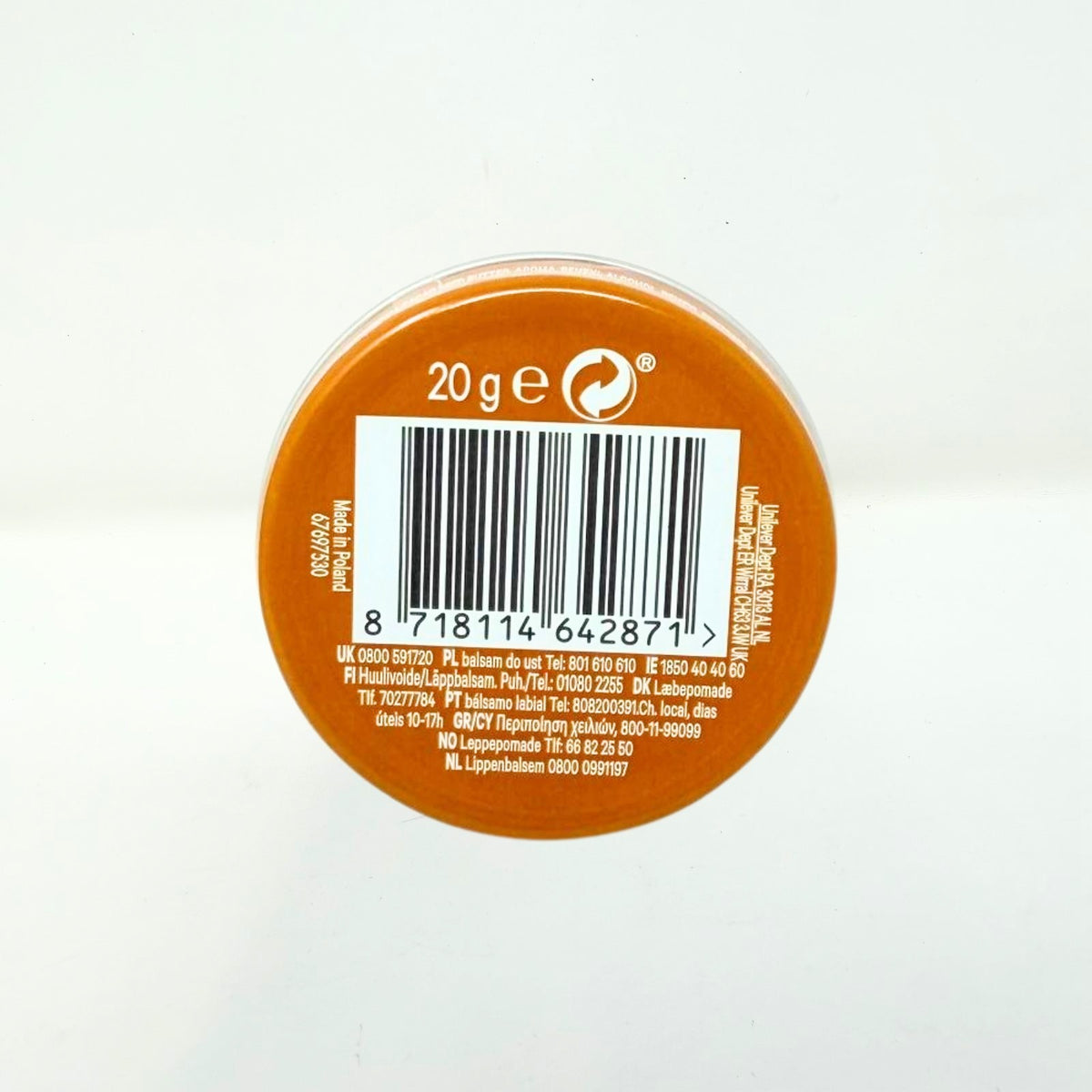 Vaseline Lip Therapy Cocoa Butter Lip Balm Tin 0.7 Oz 3-Pack