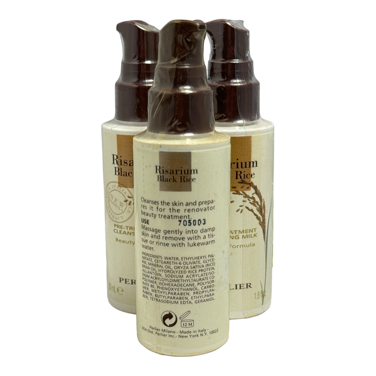 Black Rice Cleansing Milk Pre-Treatment - 50ml, Pack of 3