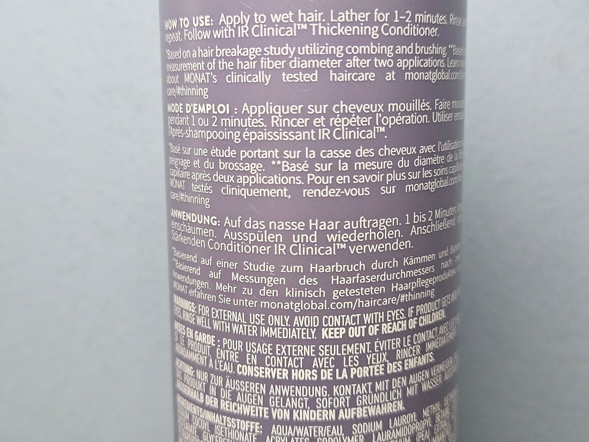 Hair Care Set - Clinical Shampoo & Conditioner for Healthy Hair - 8 fl oz & 6 fl oz