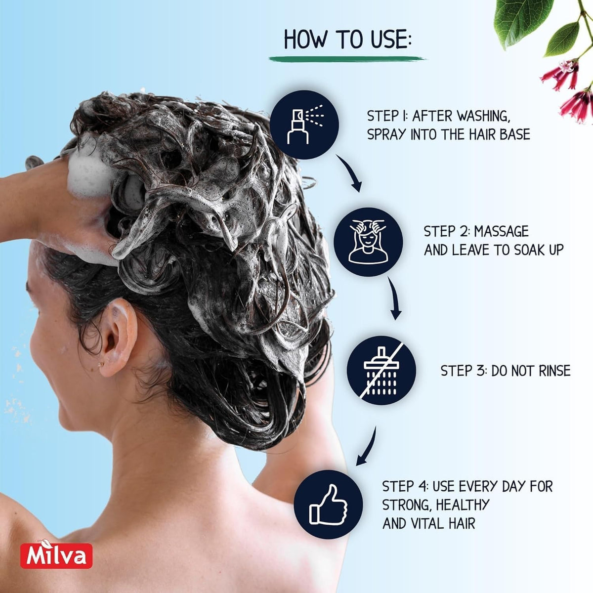 Hair Growth Shampoo with Quinine Extract