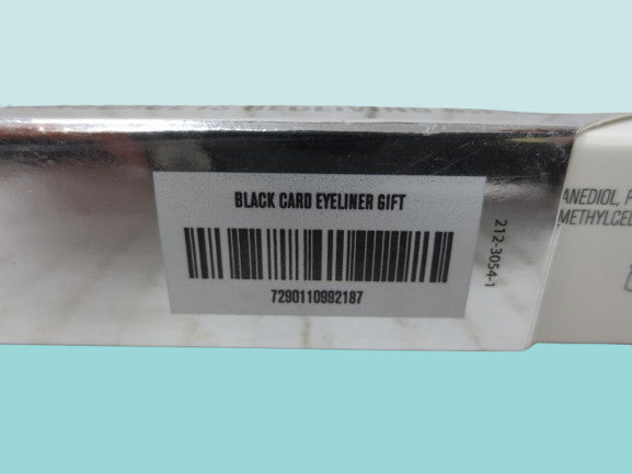 Waterproof Liquid Eyeliner Black Card - 0.05 Oz Pack of 5