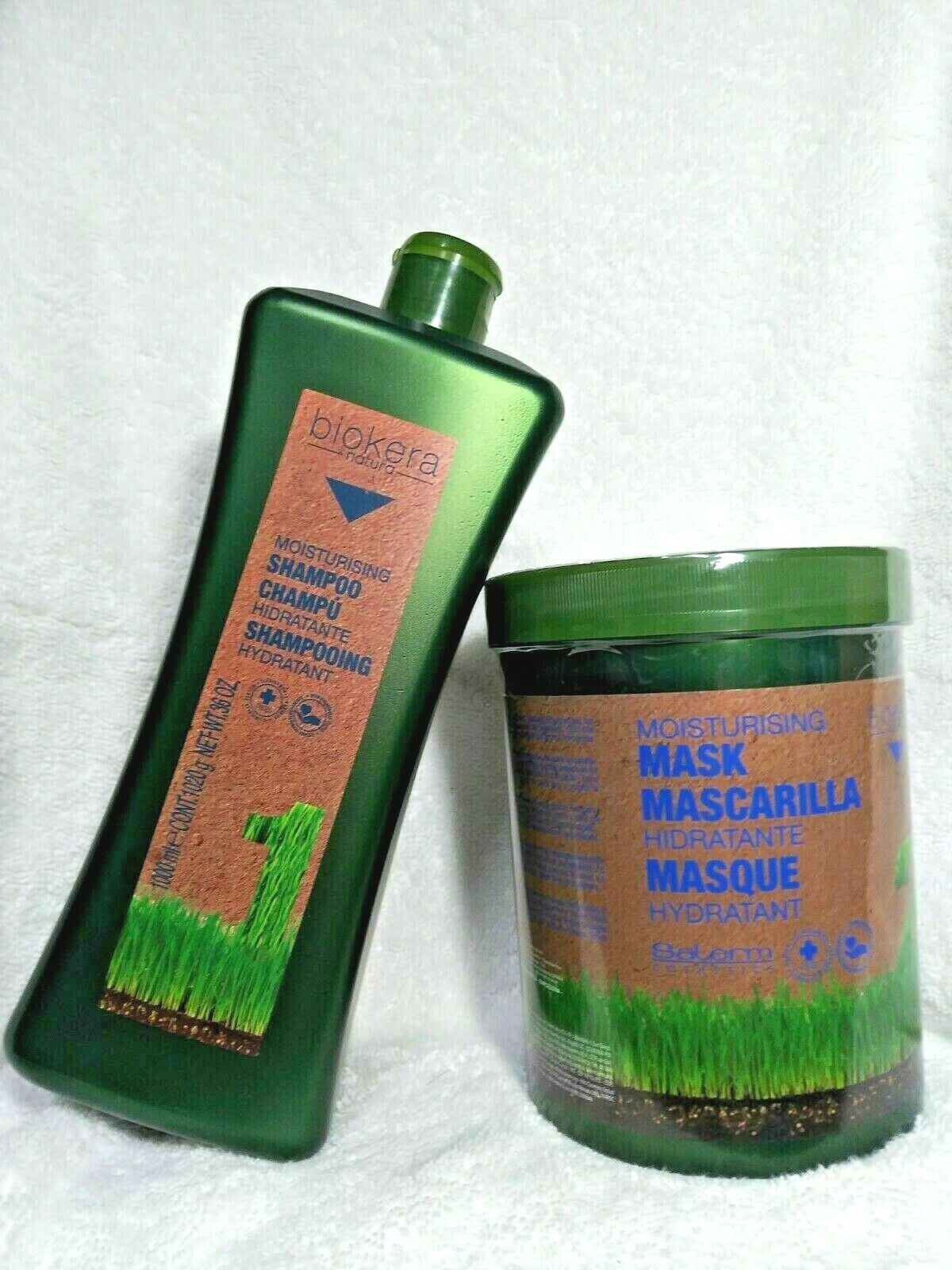 Moisturising Shampoo & Hair Mask Set - Hydrating Hair Care for Soft Shine