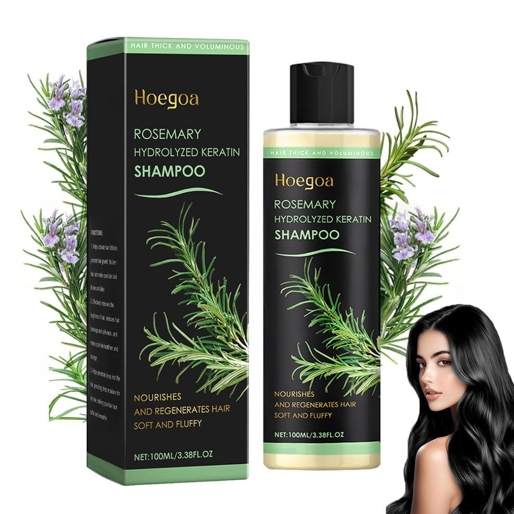 Organic Rosemary Hair Growth Shampoo for Thicker, Healthier Hair - 3 Pack
