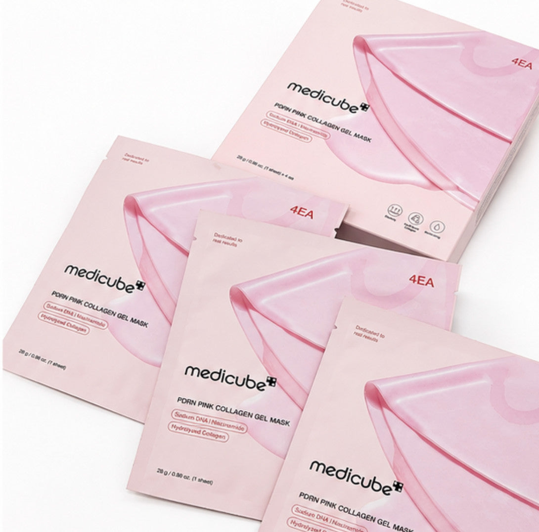 PDRN Collagen Jelly Gel Face Mask 28g - Pack of 4