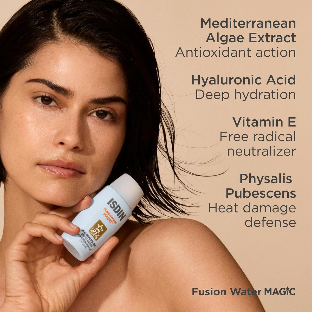 Isdin Fusion Water Magic SPF 40 Daily Sunscreen 50ml