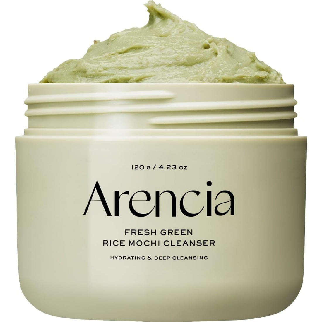 Green Rice Mochi Facial Cleanser 120g - Gentle Skin Care for All Skin Types