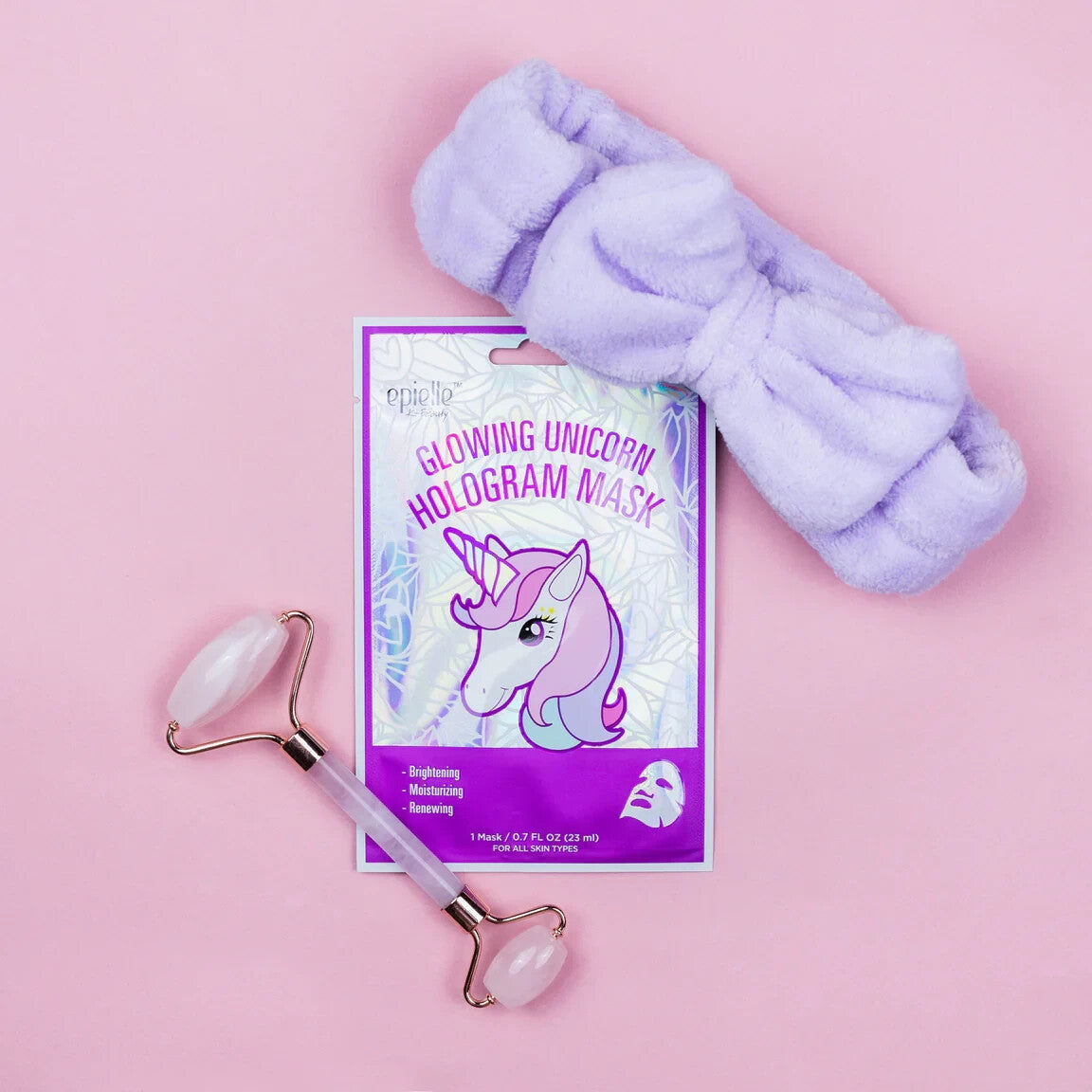 Glowing Unicorn Hologram Sheet Mask - 3 Count