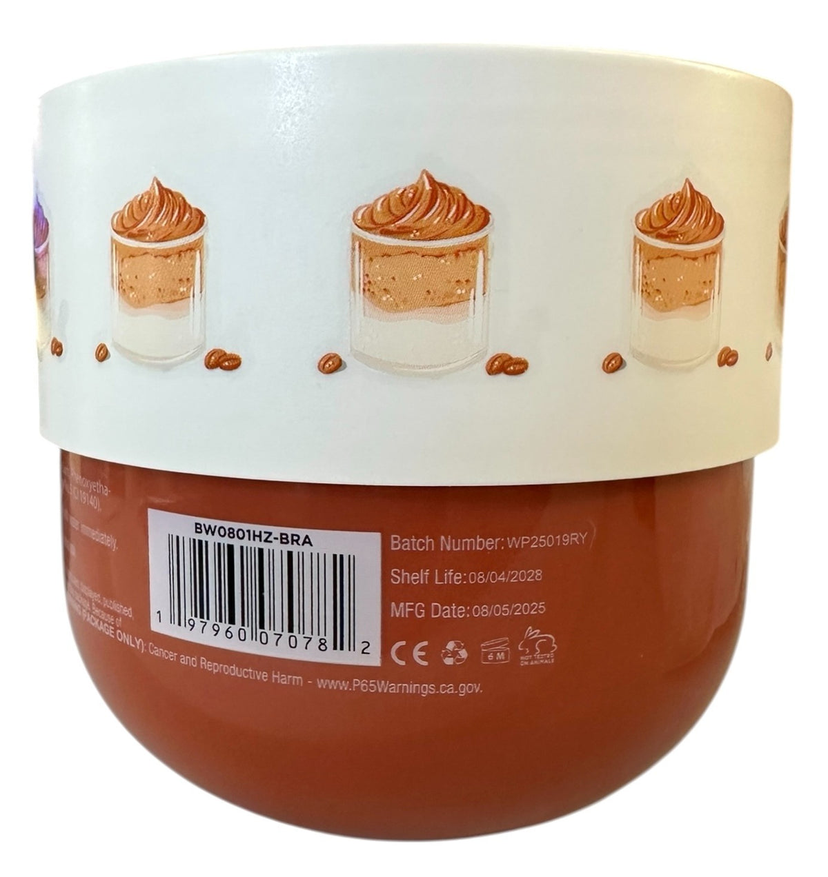 South Beach HAZELNUT CREAM Exfoliating Body Scrub - 25 oz