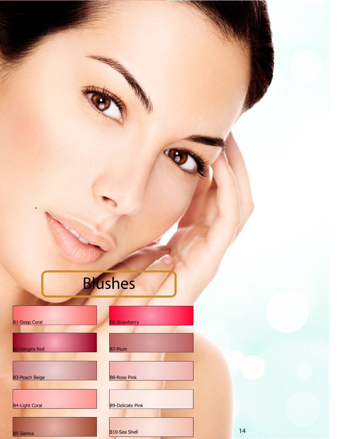 Airbrush Blush Makeup - All Skin Types, Strawberry Shade, 0.25 Oz Bottle