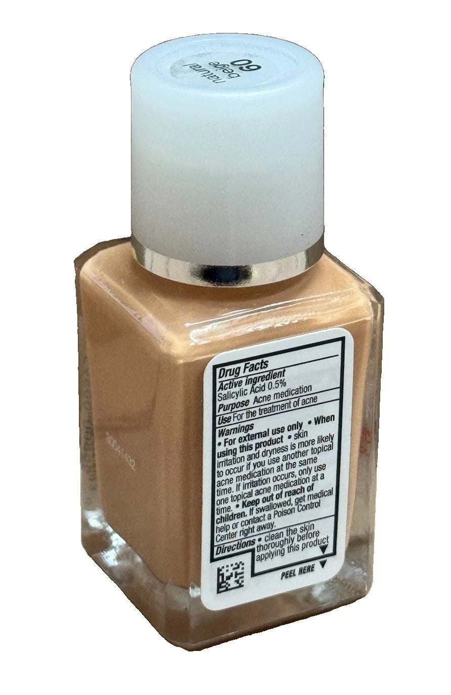 Neutrogena SkinClearing Oil-Free Makeup Natural Beige 1 oz - Micoclear