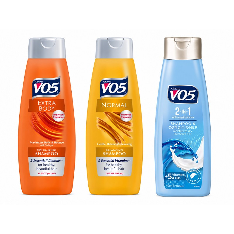 6-Pack VO5 Daily Revitalizing Shampoo 15oz - Hair Care Bundle