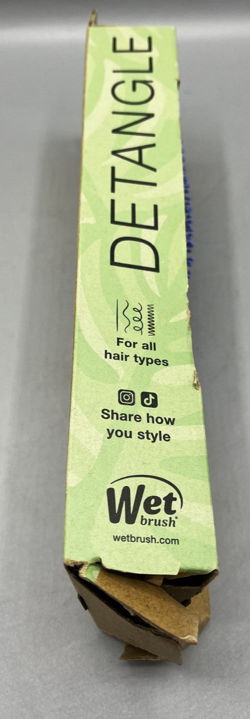 Wet Brush Go Green Paddle Detangler Hair Brush Lavender - New Damaged Box