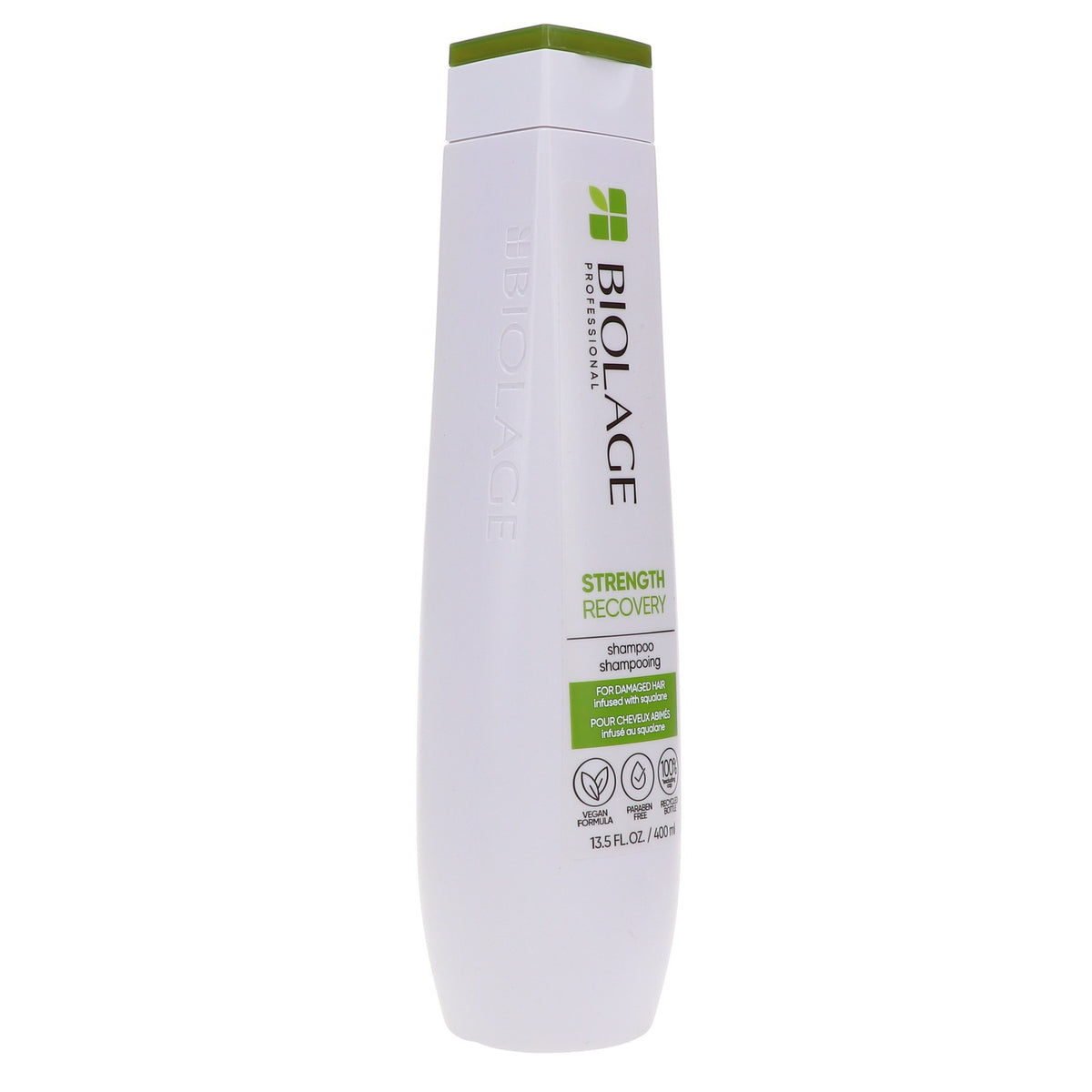 Strength Recovery Shampoo for Damaged Hair - 13.5 oz, Vegan & Nourishing