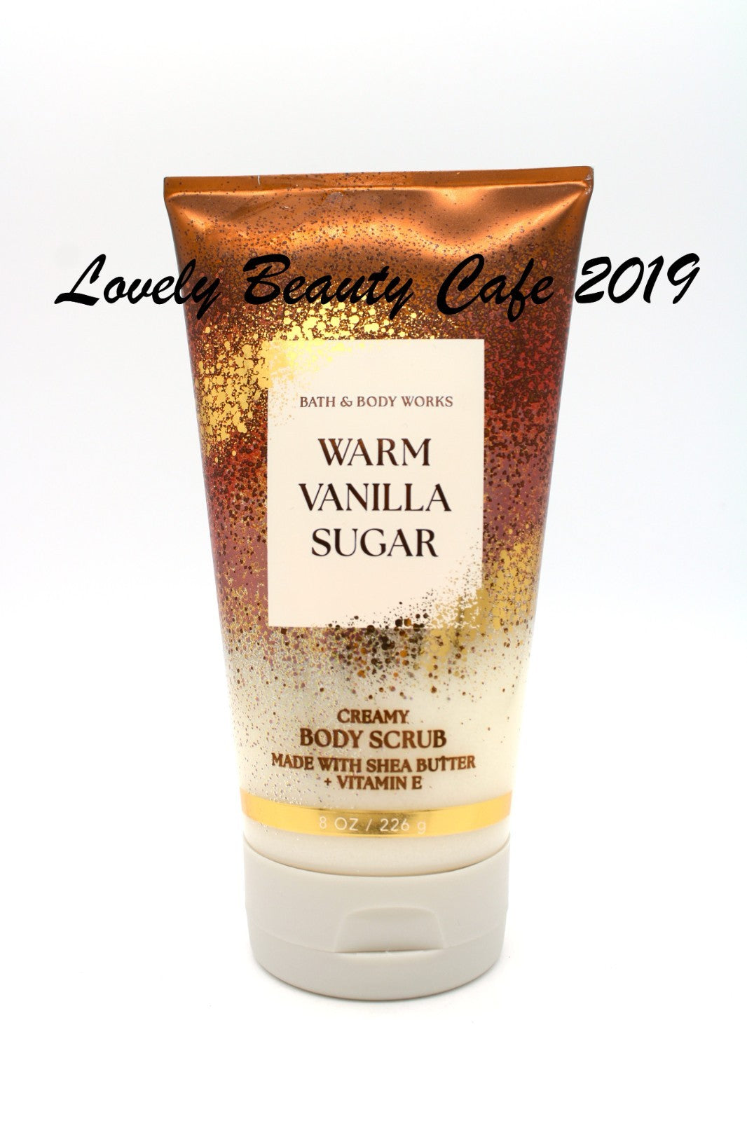 BATH & BODY WORKS / WARM VANILLA SUGAR CREAMY SCRUB 8 OZ