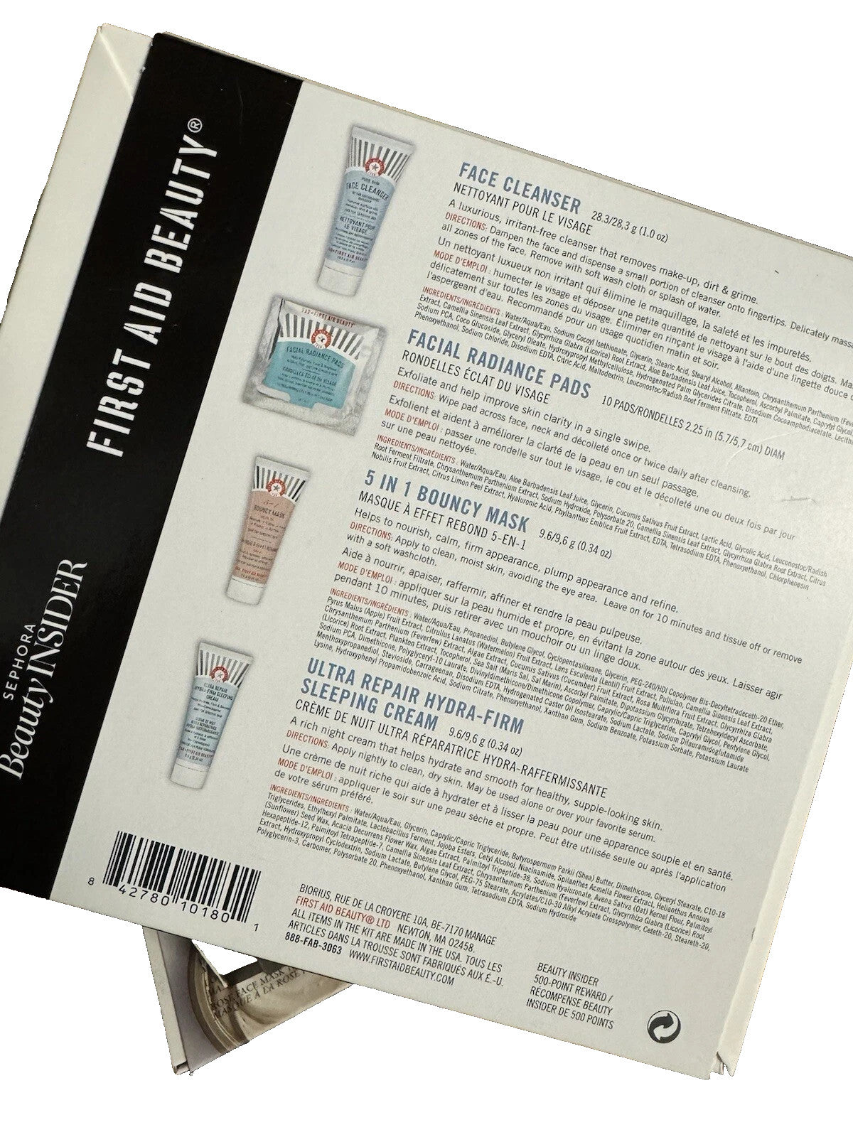 First Aid Beauty Sleep Set - 4 Piece Sleep & Relaxation Care Kit