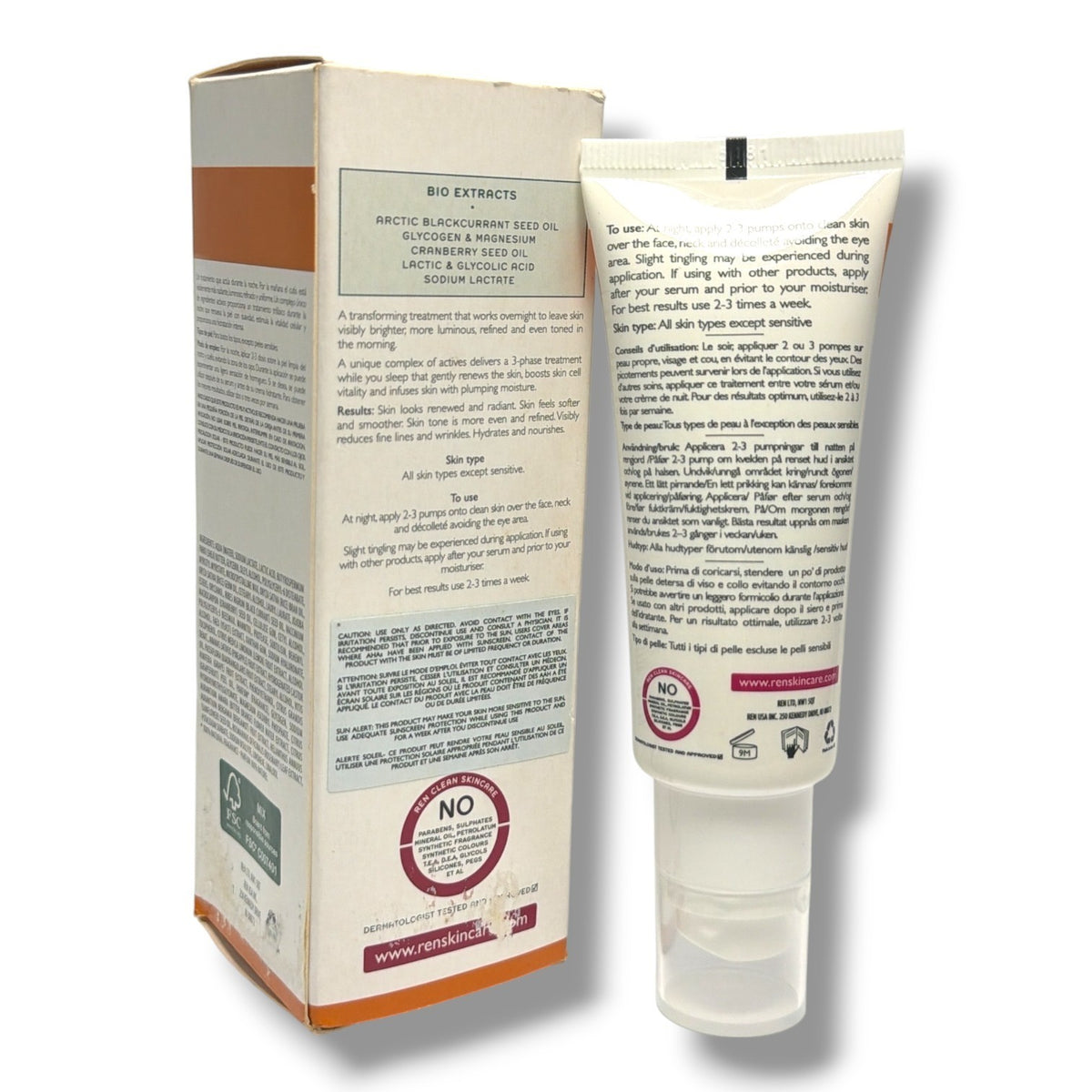 Night-Time Facial Serum - Wake Wonderful 40ml/1.3oz Skin Care