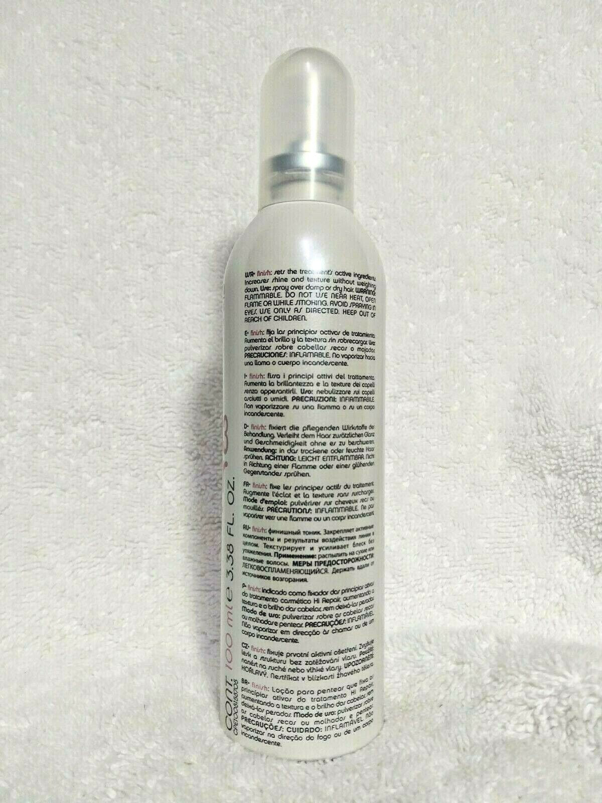 Salerm Hi Repair Finish Spray - Shine Enhancer & Sun Protection 3.38 oz
