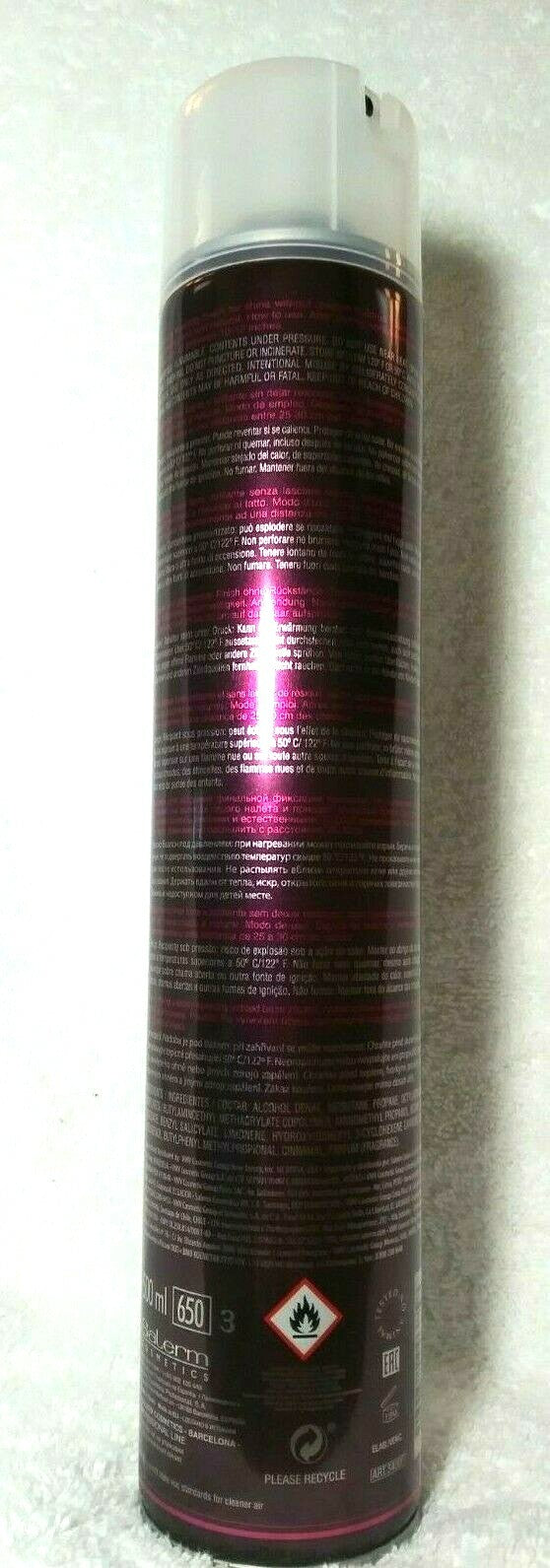 Strong Hold Hair Spray Set - 2 x 500ml Salerm Pro Line 03 Nature Lac