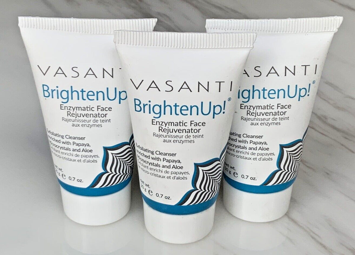 Vasanti Brighten Up! Enzymatic Face Rejuvenator Exfoliating Cleanser