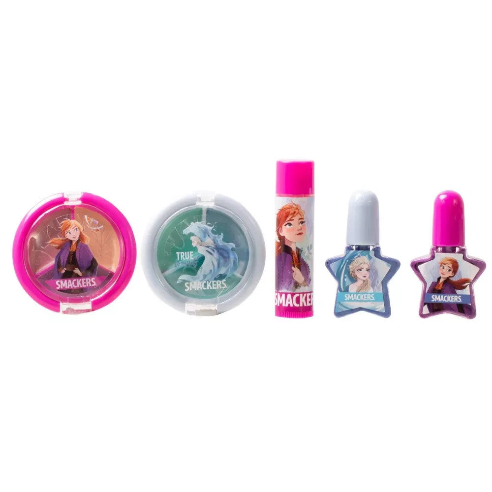 2 Pack Frozen II Lip Balm & Shimmer Cream Set with Pouches