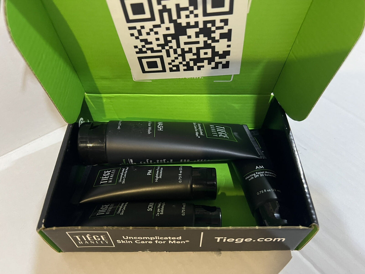 Men's Skin Care System Level 1 Routine Wash AM & PM