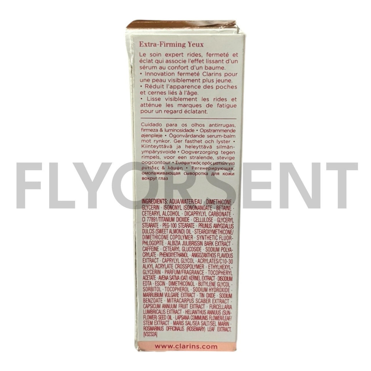 Clarins Extra Firming Yeux Eye Cream for Wrinkles & Radiance 0.5oz