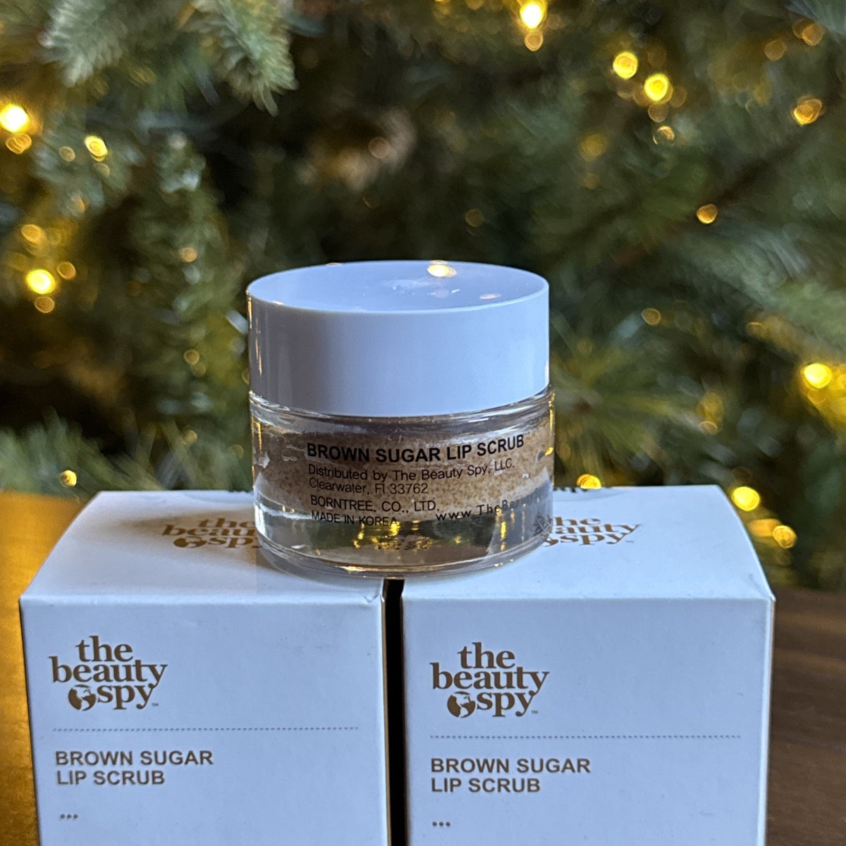 Brown Sugar Lip Scrub Set - 2 Pack 0.5 oz Exfoliating Lip Treatment