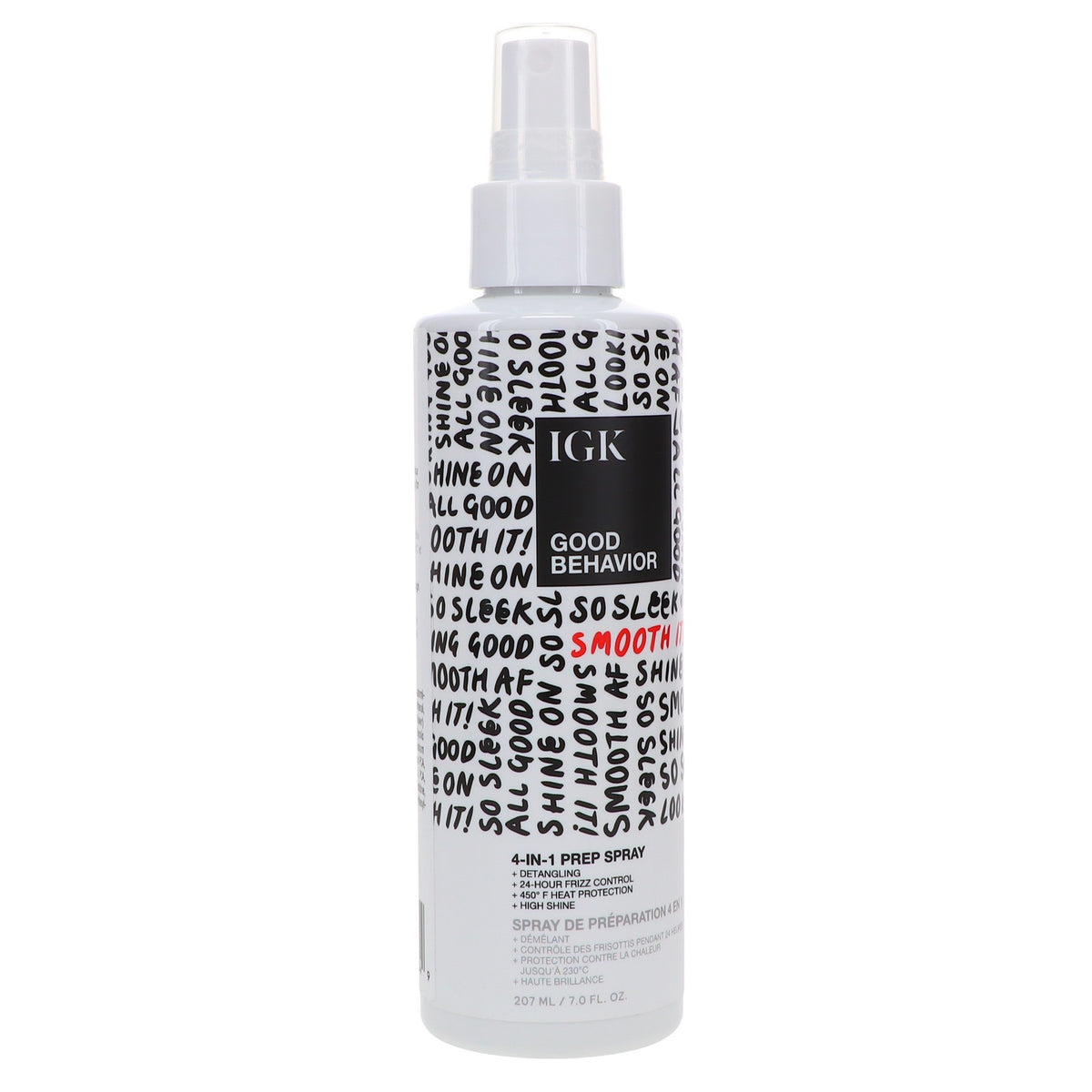 Hair Primer & Heat Protectant Spray - 4-in-1 Detangler Frizz Control 7 oz