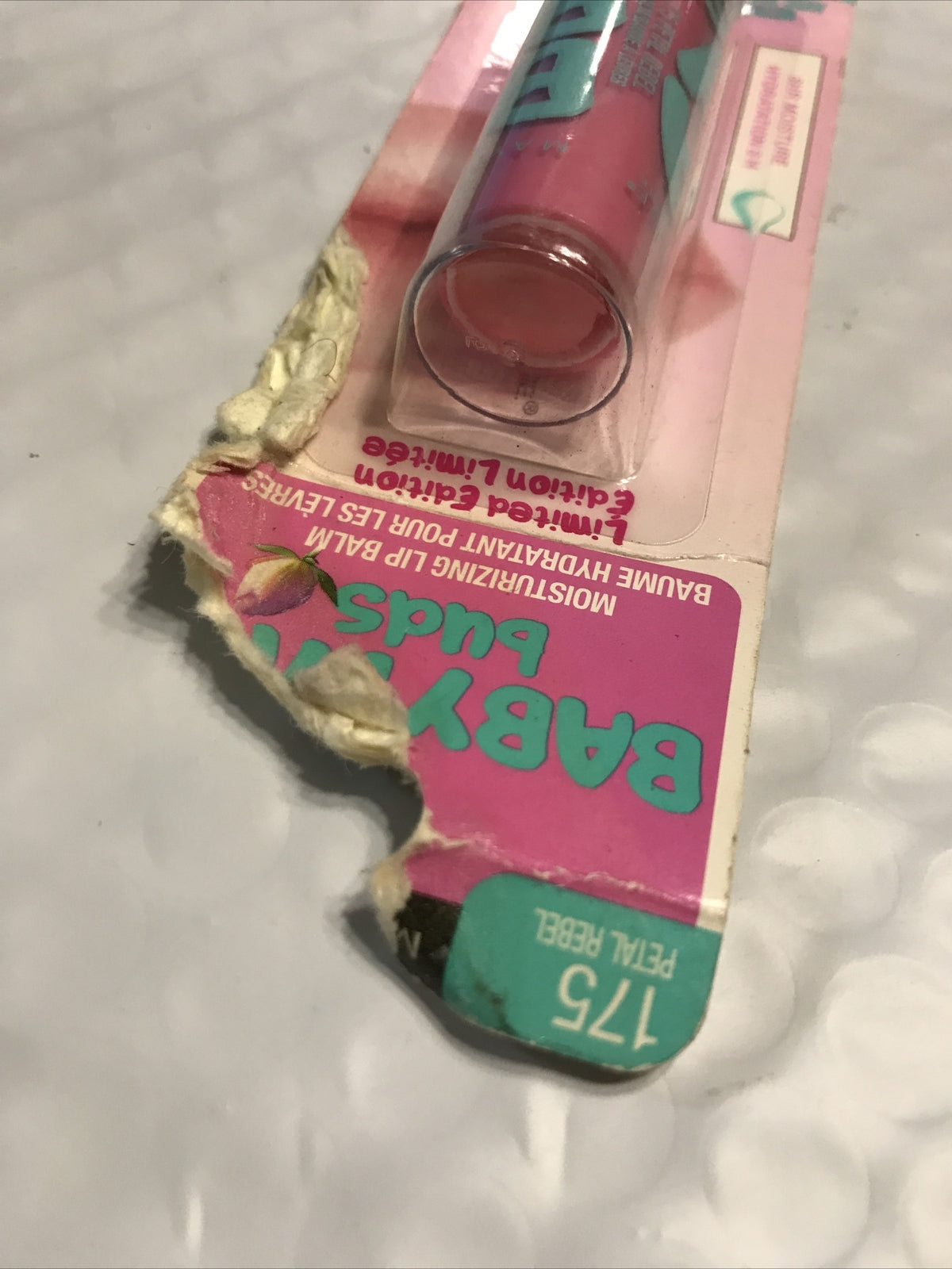 Moisturizing Lip Balm - Petal Rebel by Maybelline, 0.15oz, Sealed