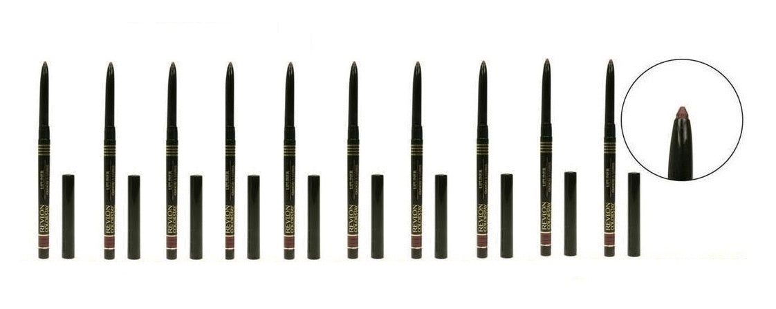 Revlon ColorStay Automatic Lipliner Pencil Shells Set - 10 Full-Size Pencils