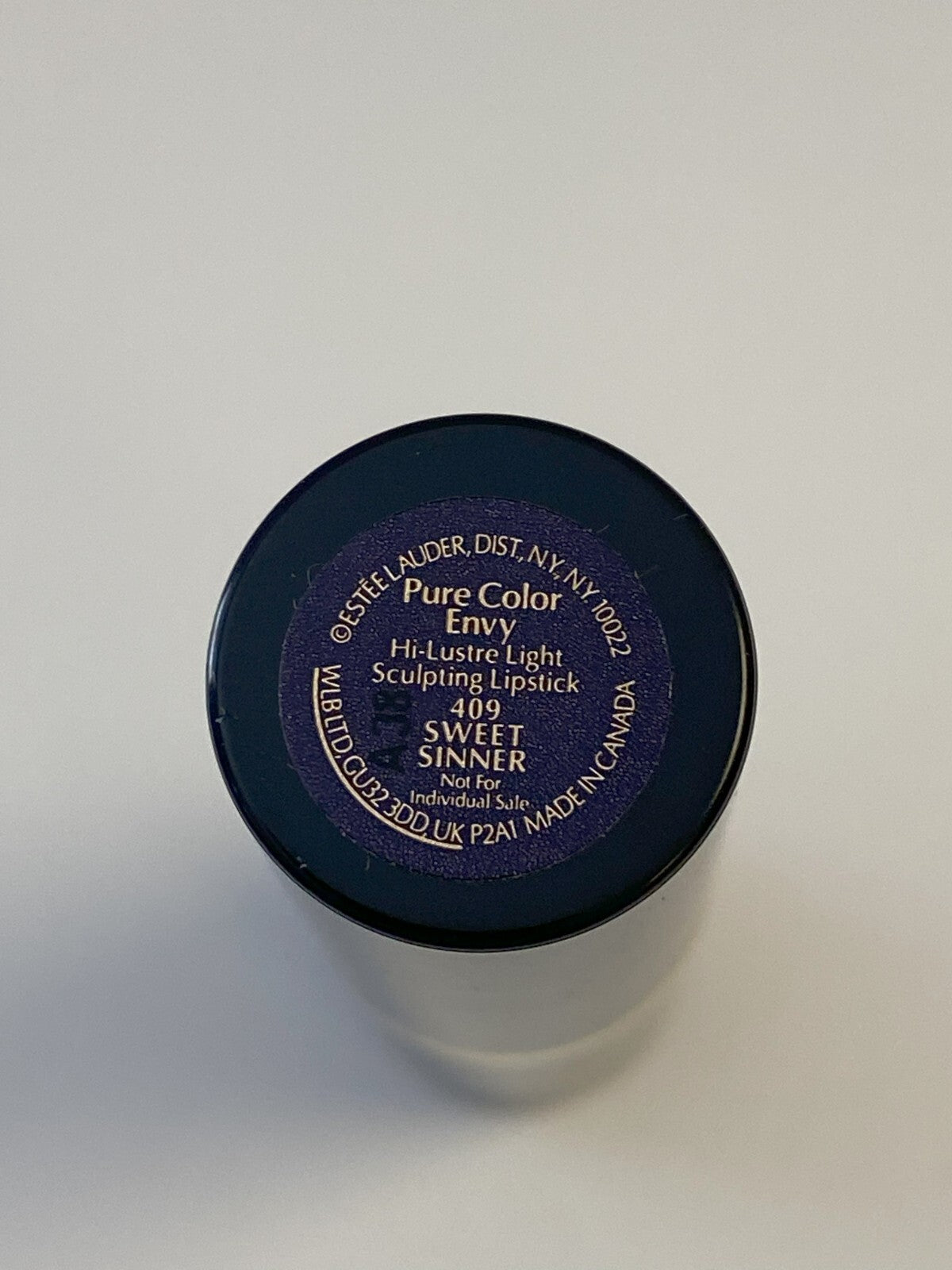 Estee Lauder Pure Color Envy Hi-Lustre Lipstick Shade 409 Sweet Sinner - Full Size