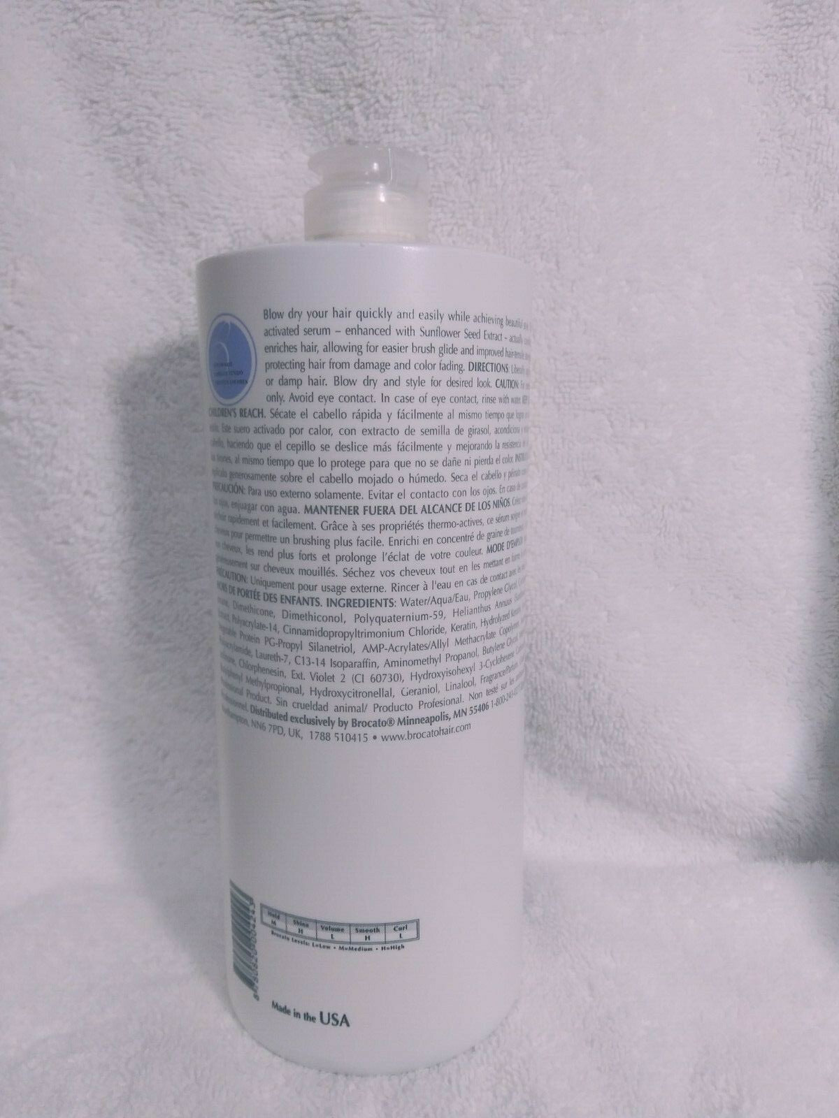 Brocato Cloud 9 Blowout Miracle Repair Blow Dry Serum, 32 oz (2-Pack)