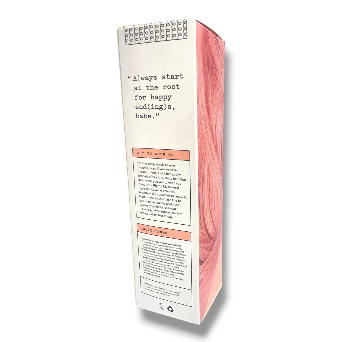 Caffeinated Scalp Scrub for All Hair Types - 4.23 fl oz Natural Exfoliant