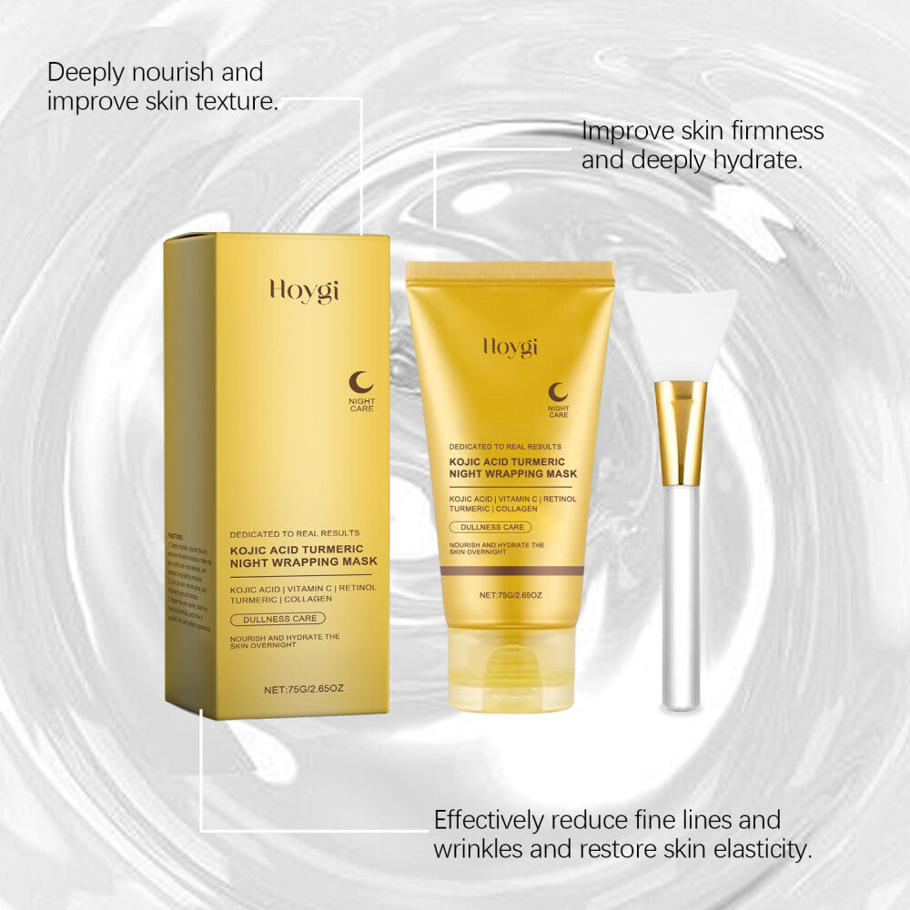 Turmeric Collagen Night Mask for Brightening & Hydration - 75g
