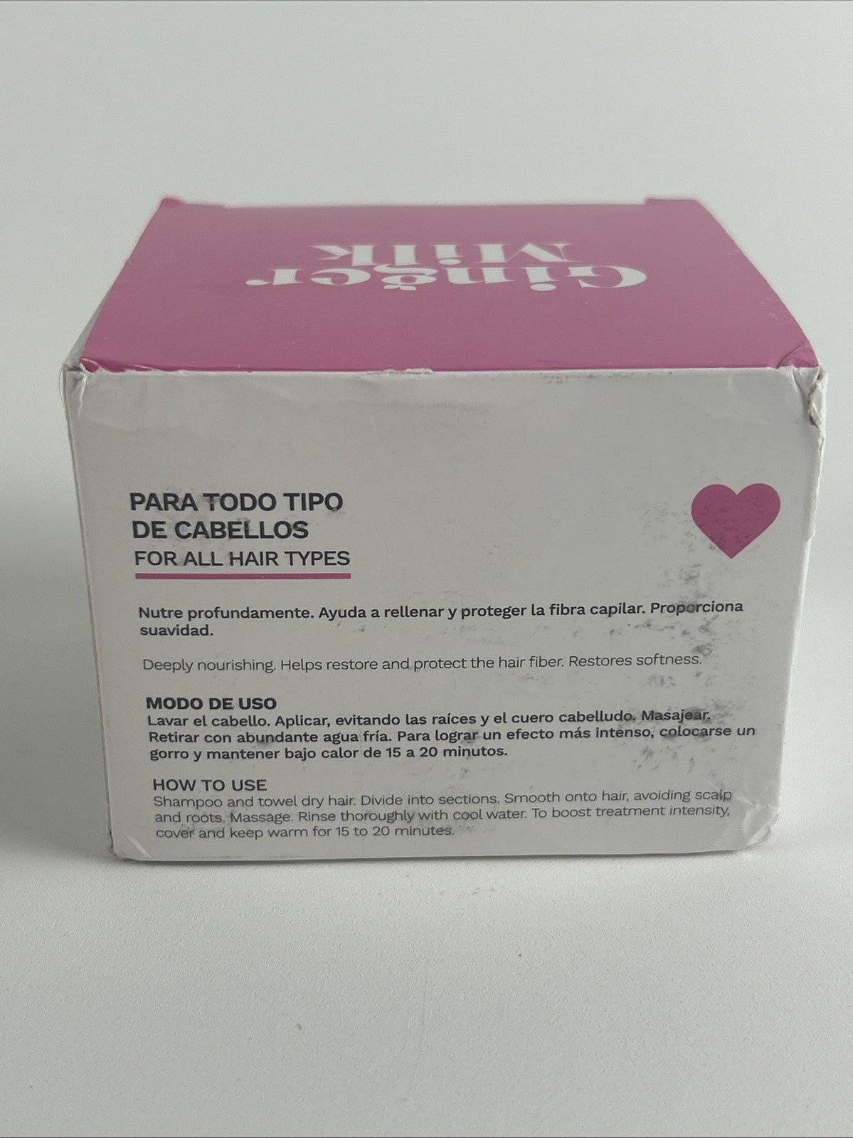 Hair Nourishing Mask - Vegan, Paraben-Free, 8oz Deep Care for All Hair Types