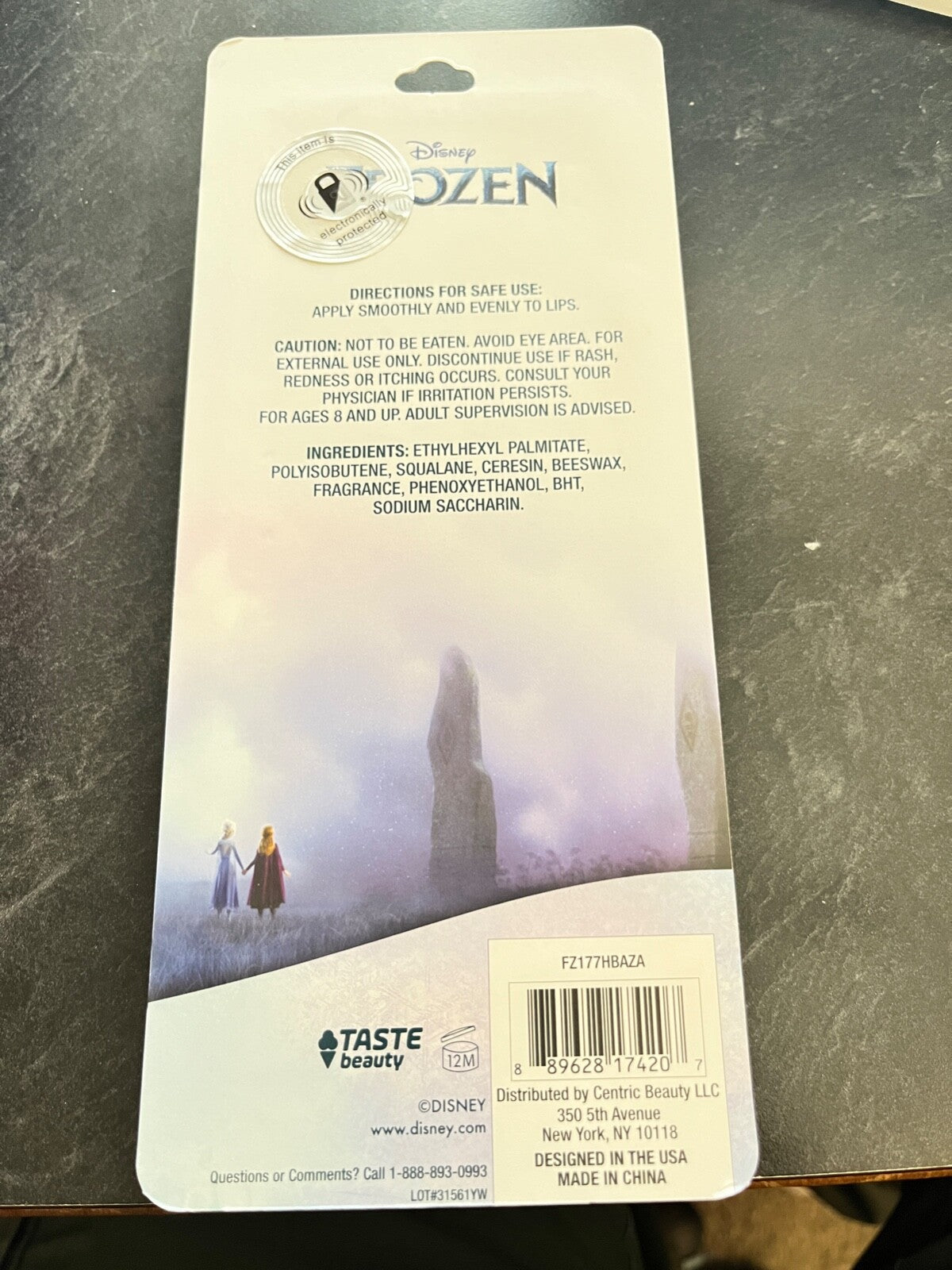 Frozen 10 Flavored Lip Balm Set - Christmas Holiday Gift