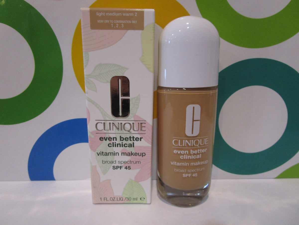 Clinique Even Better Clinical Vitamin Makeup Light Medium Warm 2 1 oz